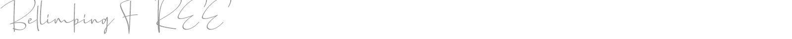 Bellimbing font preview